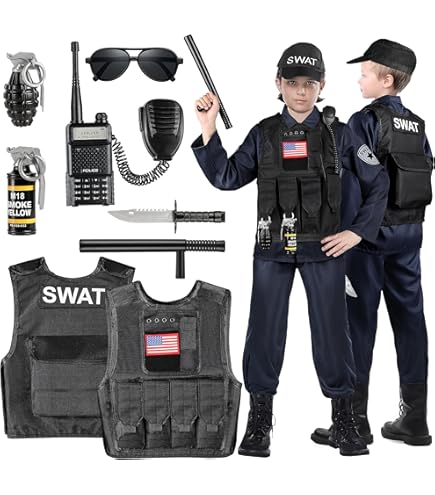 Ilustración De Vector De Oficial De Policía Estilo De Dibujos Animados