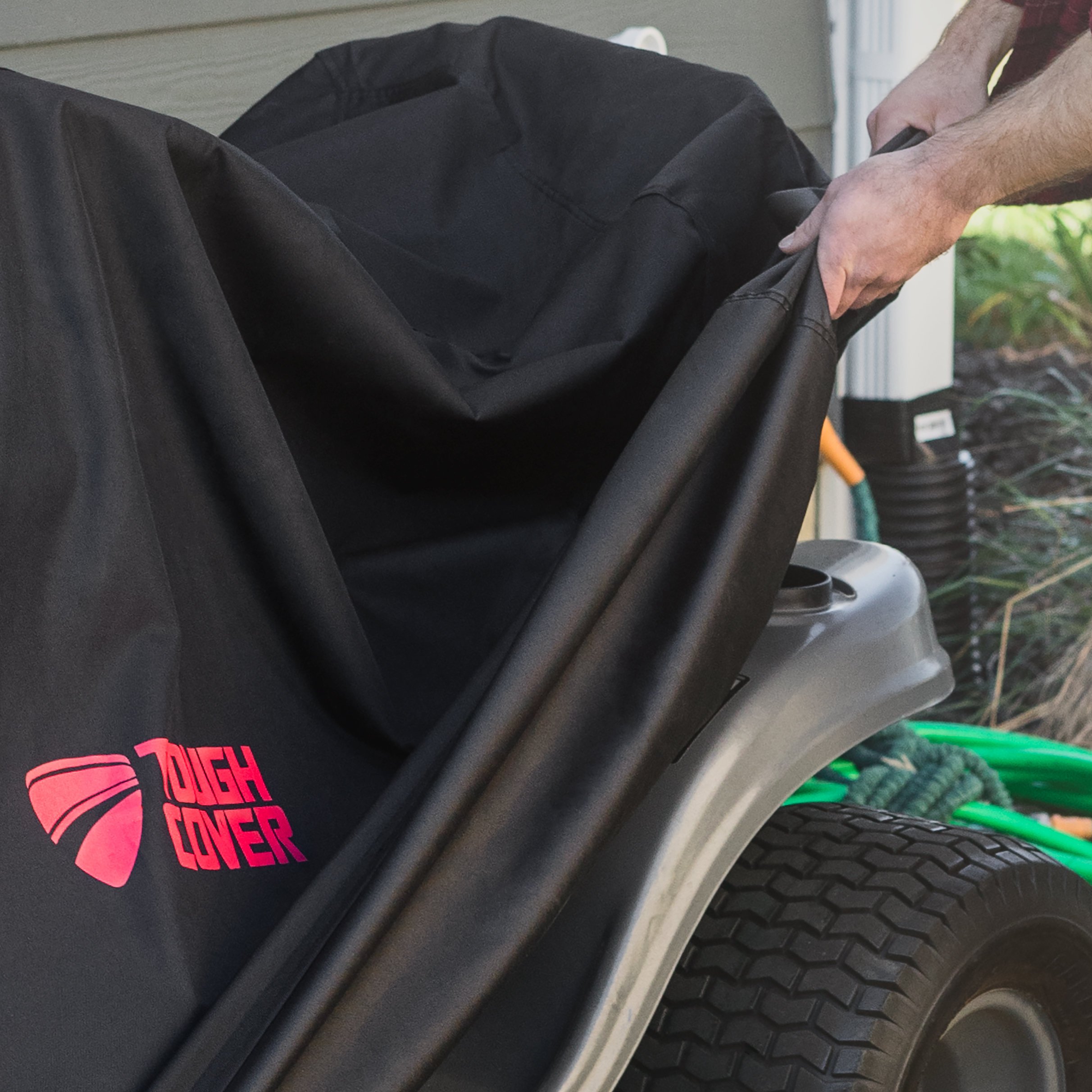 Premium Lawn Tractor Cover by ToughCover Riding Lawn Mower Cover Made