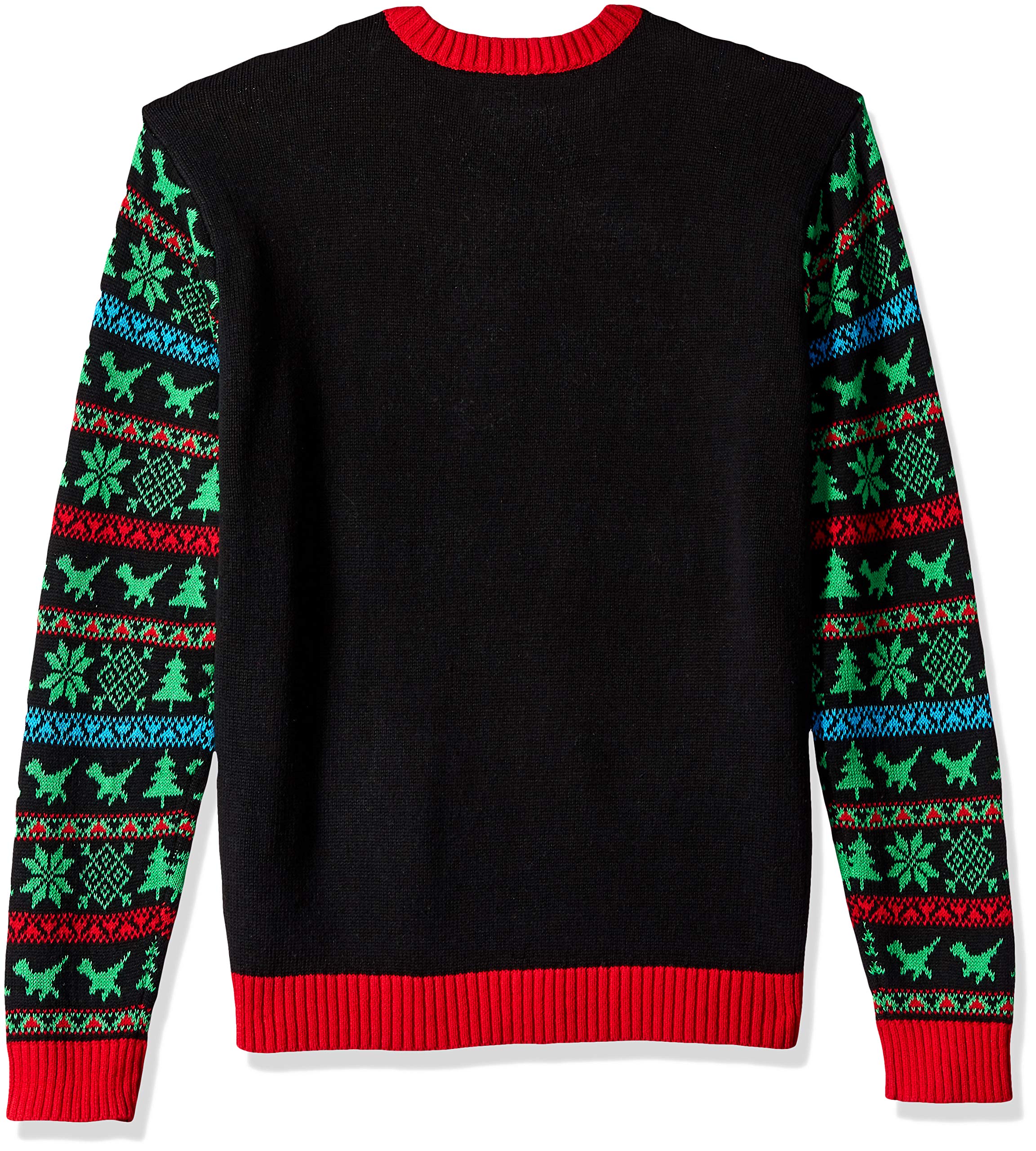 Blizzard Bay Men's Ugly Christmas Sweater Dinosaur - Image 3