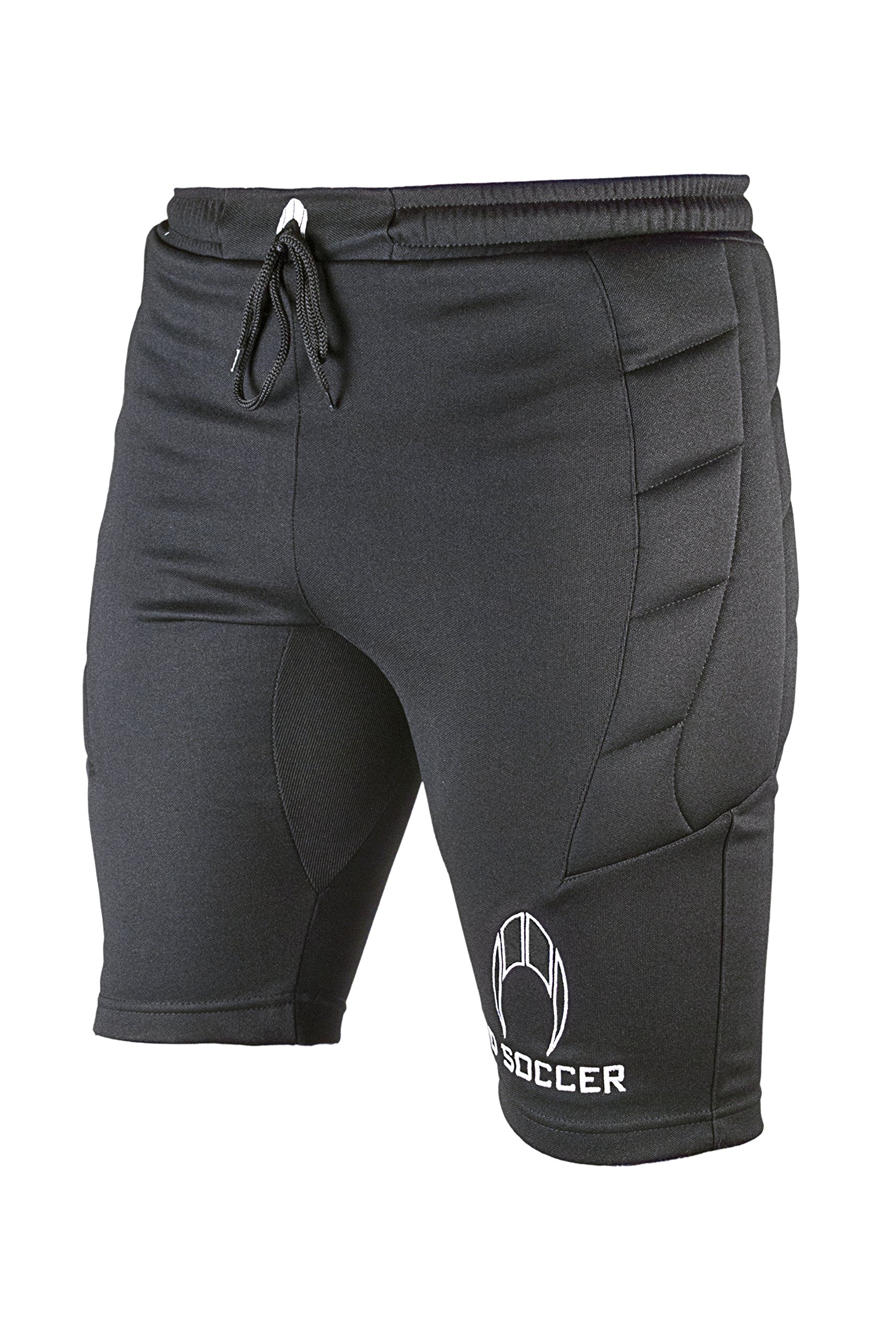 HO Soccer Unisex Goalkeeper Shorts 0505564 Black