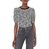 Amazon Essentials womens Classic Fit Puff Short Sleeve Crewneck T-shirt