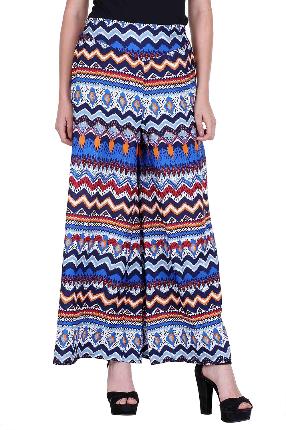 deewa multicoloured jaipuri printed palazzo