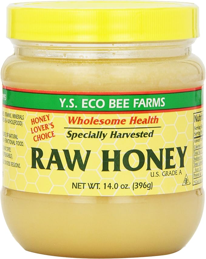 YS Organic Raw Honey 14 oz Amazon.co.uk Grocery