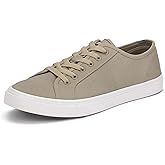 Men's Black Classic Low Top Shoes Canvas Fashion Sneaker with Soft Insole Causal Dress Shoes for Men Comfortable Walking Shoes