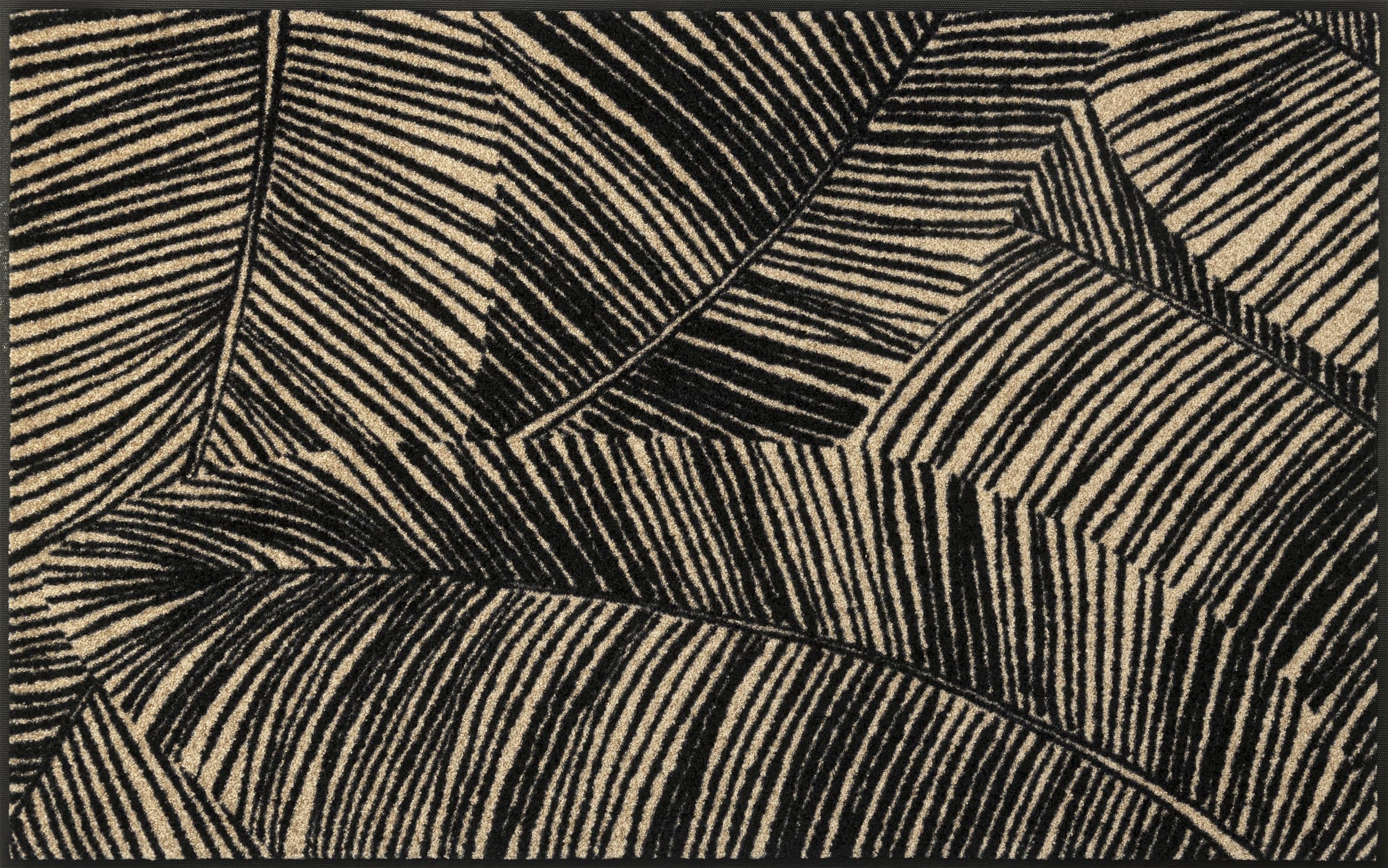 Wash+Dry Fernetic Door Mat, 75 x 120 cm, Washable for Indoor and Outdoor Use