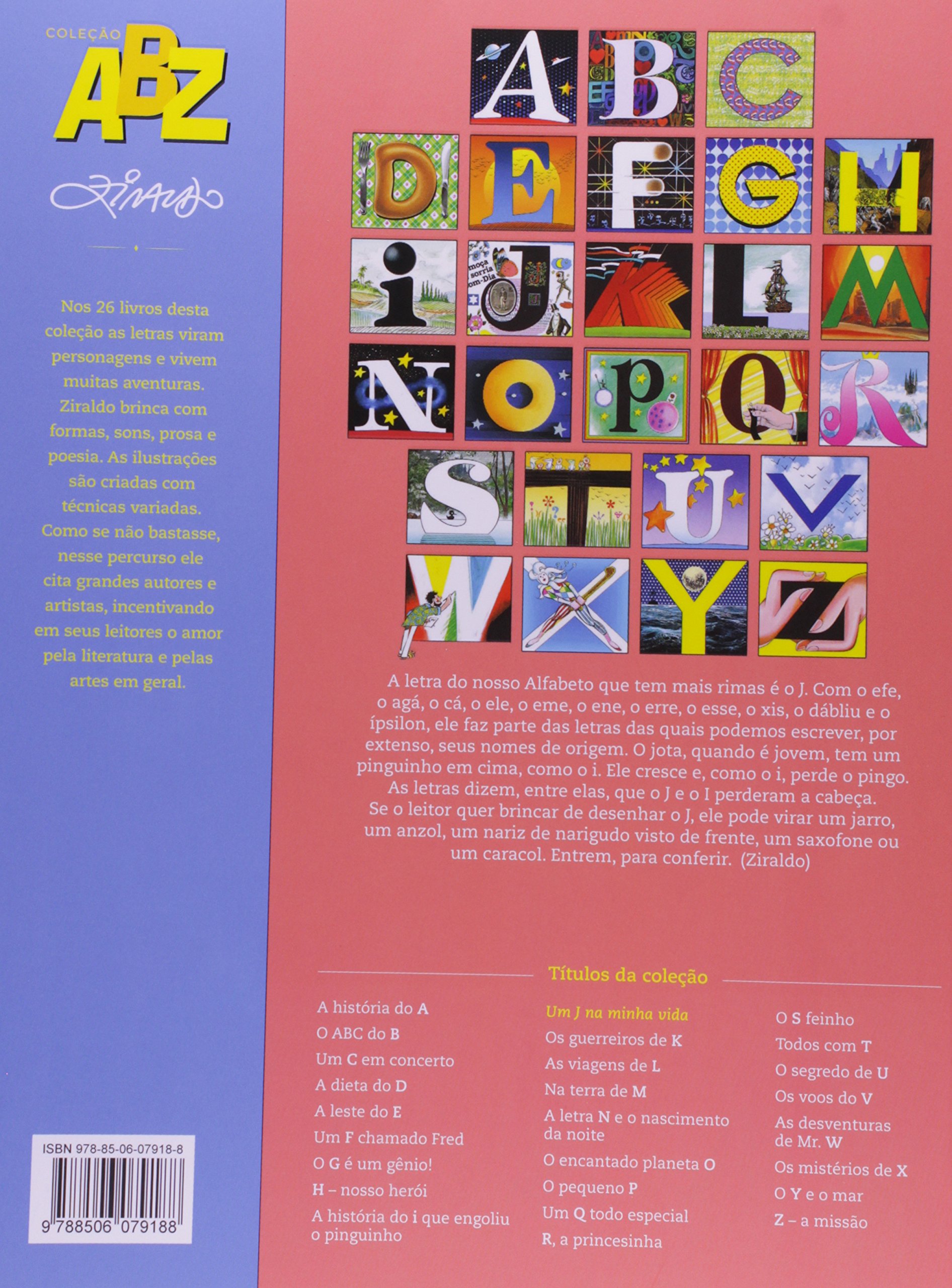 Um J Na Minha Vida Em Portuguese Do Brasil Ziraldo Alves Pinto Amazon Com Books