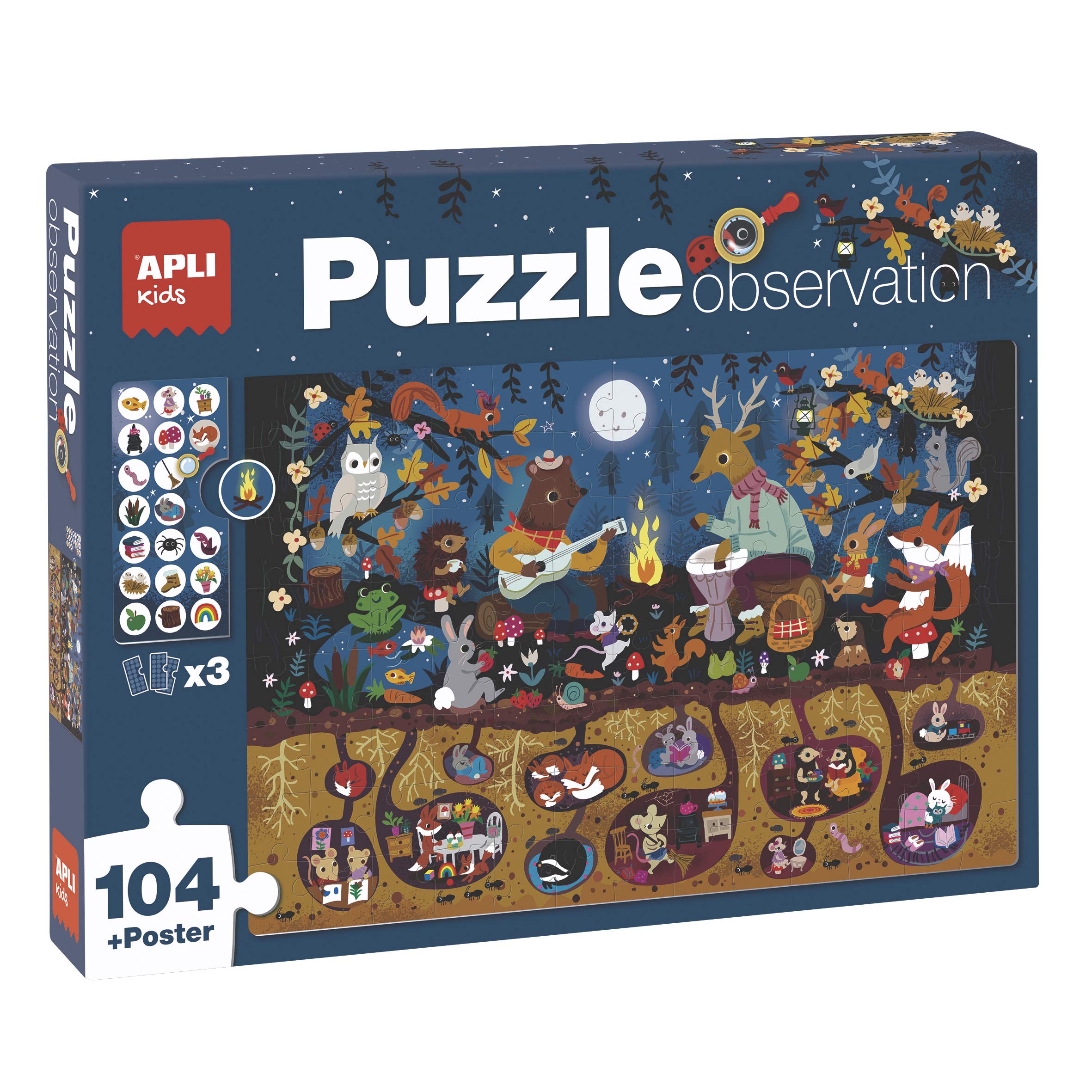 Apli kids - Puzzle, 18507