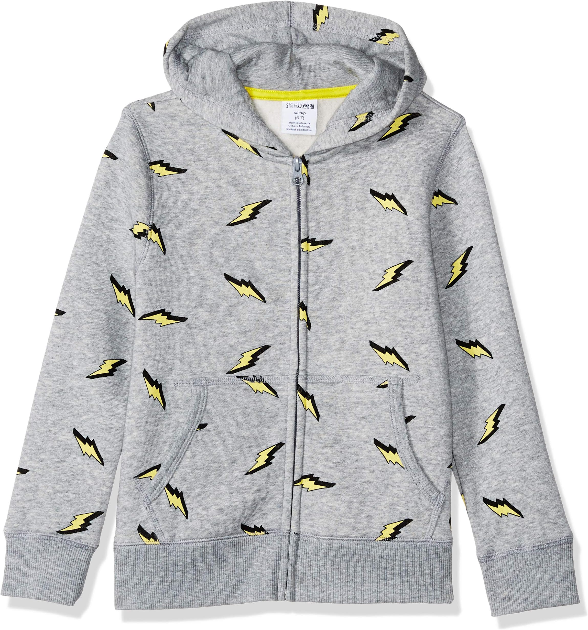 Amazon Brand - Spotted Zebra Boys Fleece Long-Sleeve Zip-Up Sweatshirt Hoodies