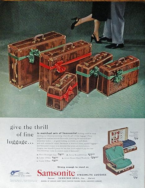 samsonite streamlite luggage
