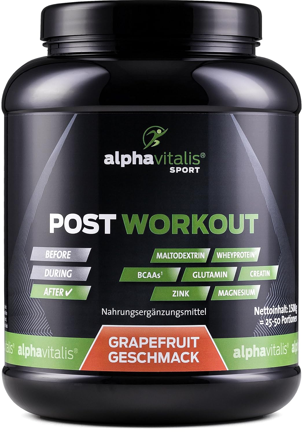 POST WORKOUT Shake mit Maltodextrin, Whey Protein, BCAA, Creatin, L