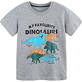 AIWUHE Toddler T Shirts Cotton Summer Tshirts Boys Girls Short Sleeve Tee Tops Casual Graphic Clothes Crew Neck Shirts 2-6Y