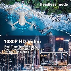 KGF Mini Drone with Camera,1080P HD FPV Foldable