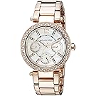 Michael Kors Women's Parker Rose Gold-Tone Watch MK5616