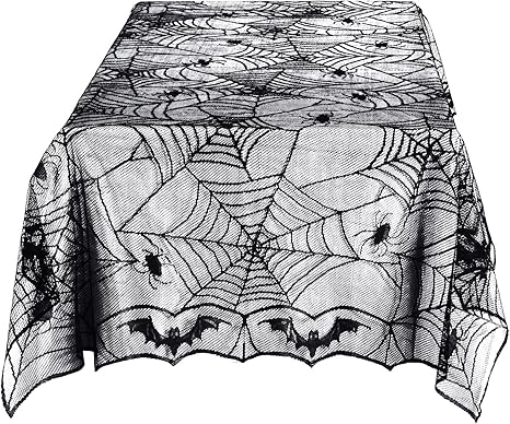 OKMIJN Tela Decorativa De Halloween para Chimenea Mesa Ventana con