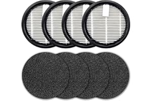 UV5 Vacuum Cleaner Spare Hepa Filter, 4 PCS