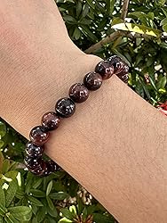 Red Tiger Eye Crystal Bead Bracelet 8mm, Wholesale