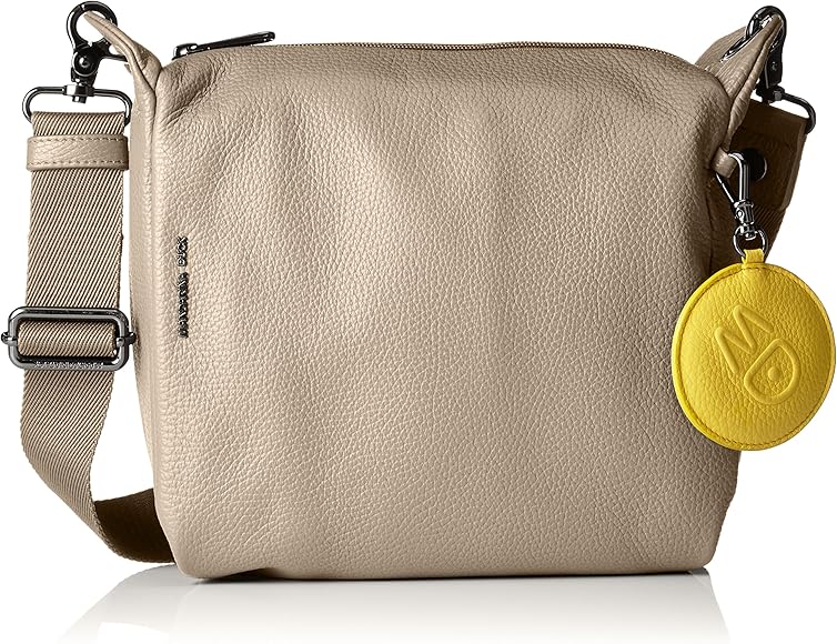 mandarina duck mellow leather shoulder bag
