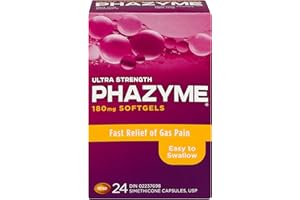 Phazyme Ultra-Strength Softgels, 24 Count