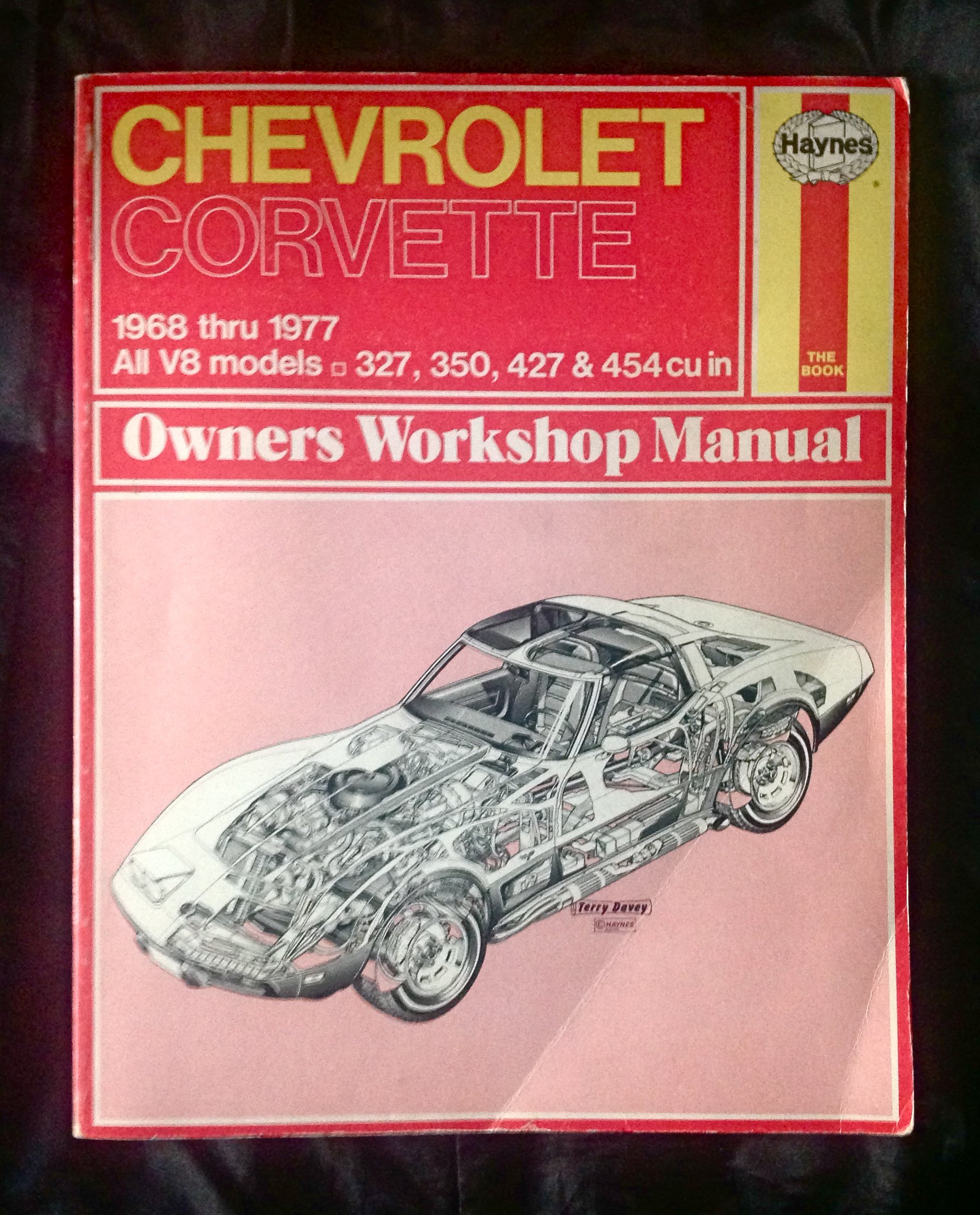 Chevrolet Corvette Owner's Workshop Manual (Haynes owners workshop manuals)  Paperback – Import, 1979