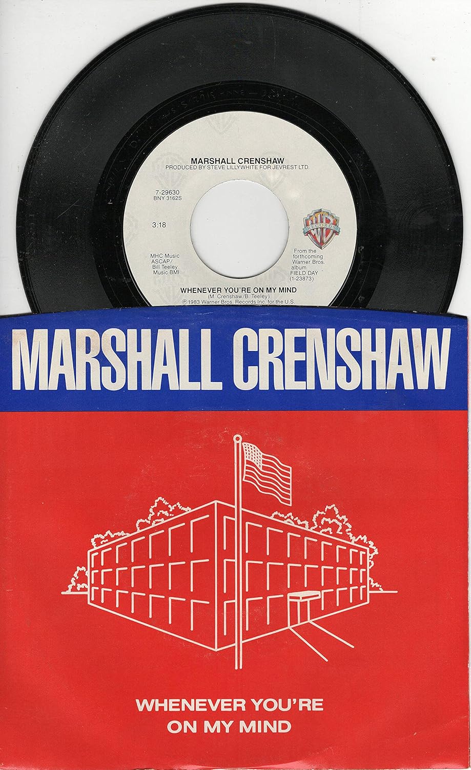 Marshall Crenshaw Marshall Crenshaw Whenever You Re On My Mind B W Jungle Rock Amazon Com Music amazon com