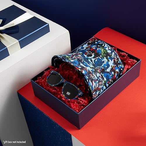 Marvel Bucket Hat and Kids Sunglasses Set for Boys Avengers