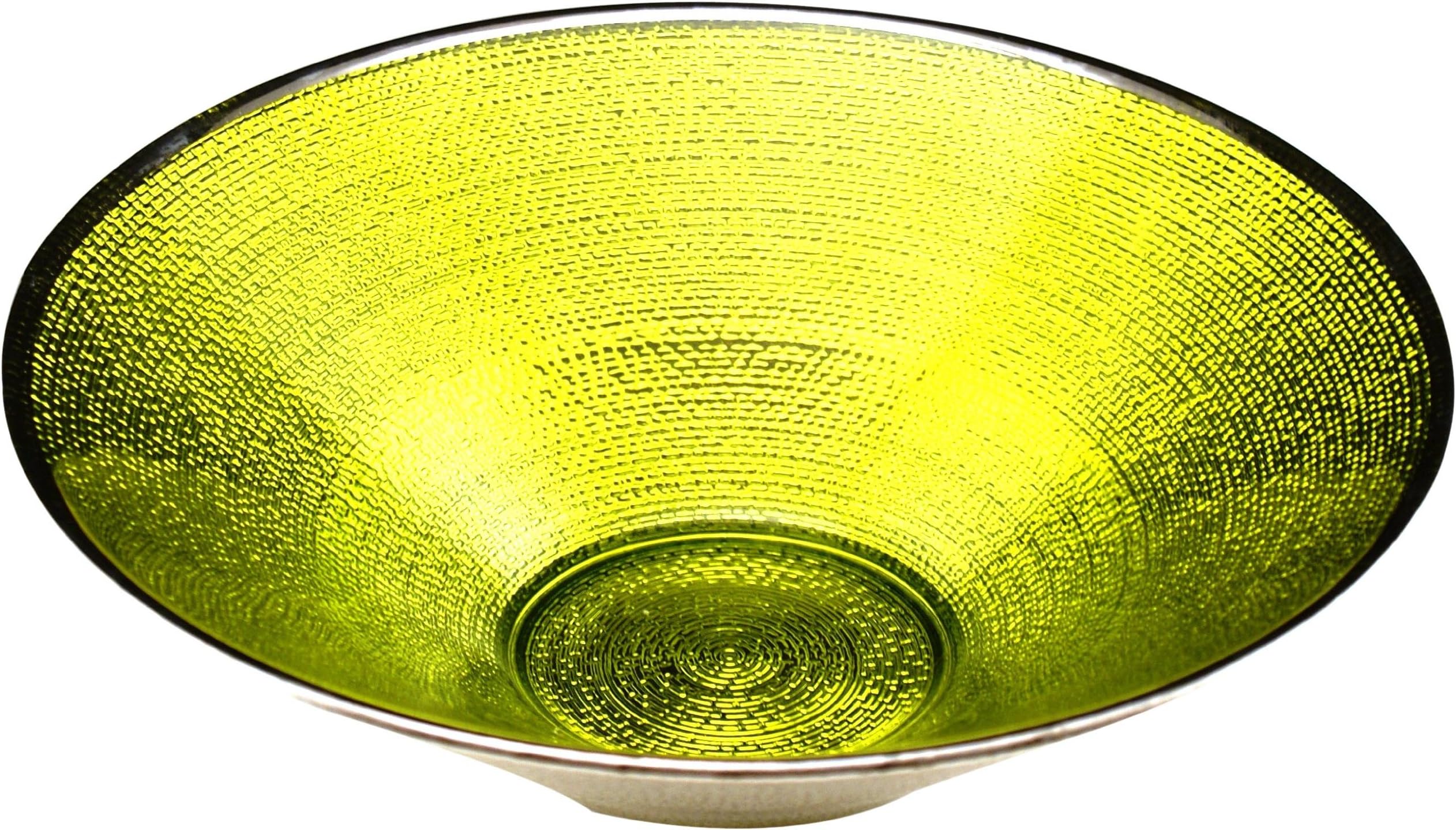Arda Athena 8-Inch Bowl, Lime Silver Plated, Set of 2