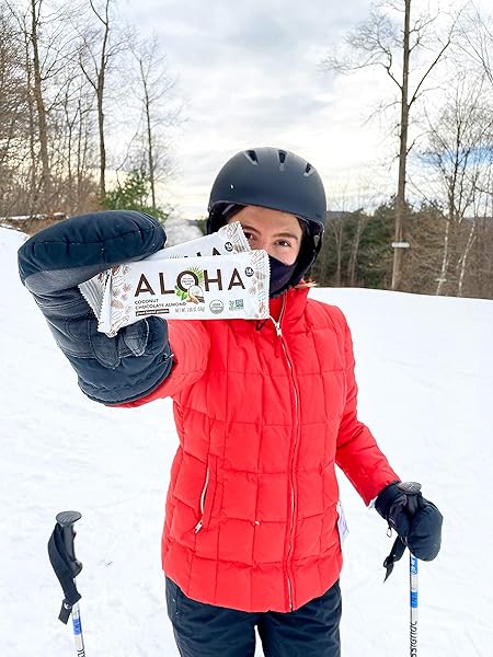 ALOHA ORGANIC PLANT BASED PROTEIN BARS – CHOCOLATE COCONUT ALMOND, VEGAN, LOW SUGAR, GLUTEN-FREE, LOW CARB, NON-GMO, NO STEVIA, NO ERYTHRITOL – 12 COUNT (PACK OF 1)