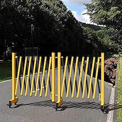 YITAHOME Metal Expandable Barricade Gate, 16FT