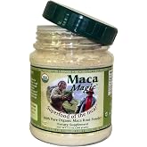 Maca Magic 100 Percent Pure USDA Organic Maca Root Powder in Wide Mouth Jar (7.1 OZ)