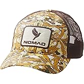 Nomad Mens Camo Hunting Cap W/Patch | Adjustable Mesh Back Cap