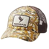 Nomad Camo Hunting Cap W/Patch | Adjustable Mesh