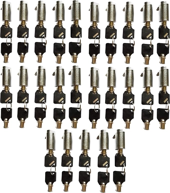 Admiral Locks Vending Machine Locks Keyed Alike (Pack. of