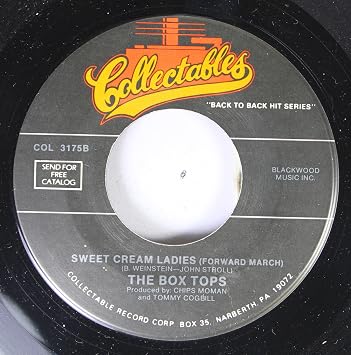 The Box Tops 45 Rpm Sweet Cream Ladies Forward March The Letter Amazon Com Music C d sweet cream ladies, forward march, f c the world owes you a living. amazon com