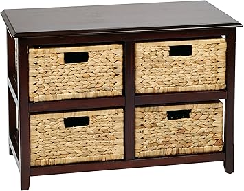 Amazon Com Osp Designs Office Star Seabrook 2 Tier 4 Drawer