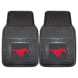 FANMATS 13010 SMU Mustangs 2-Piece Heavy Duty Vinyl