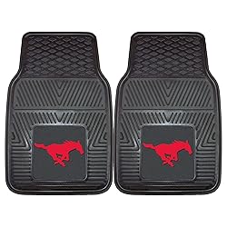 FANMATS 13010 SMU Mustangs 2-Piece Heavy Duty Vinyl