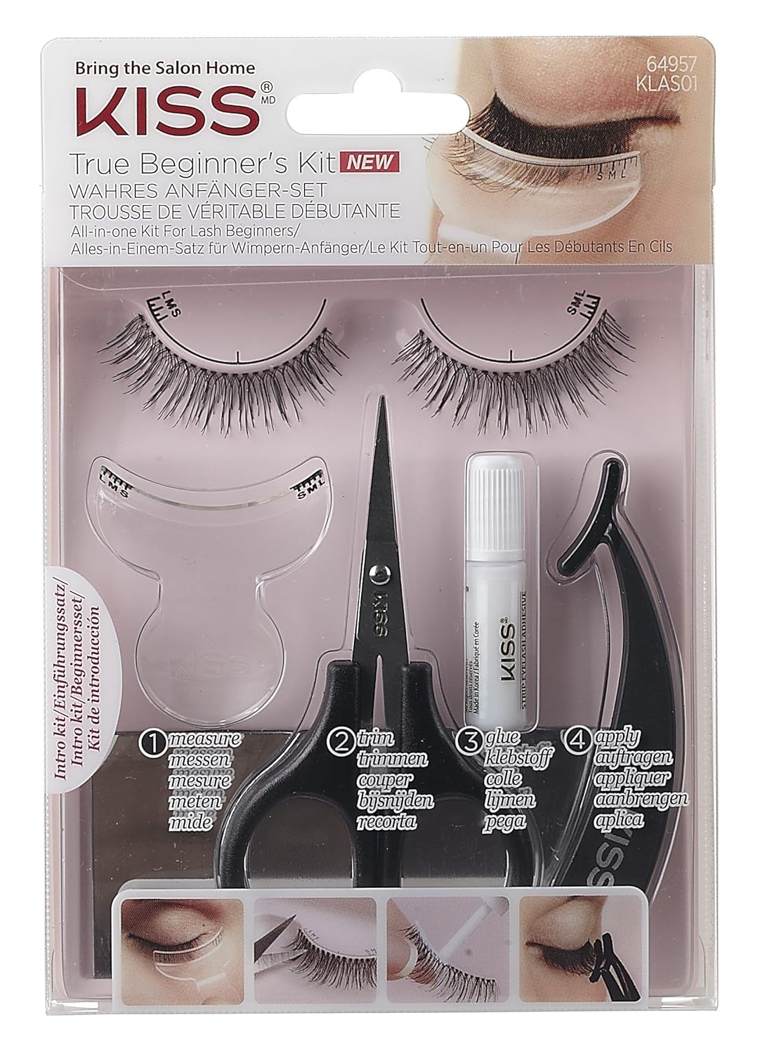 Kiss Lash 101 Intro Kit For Lash Beginners Beauty