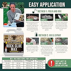 Petra Max Rock Glue for Landscaping, 32 Ounce