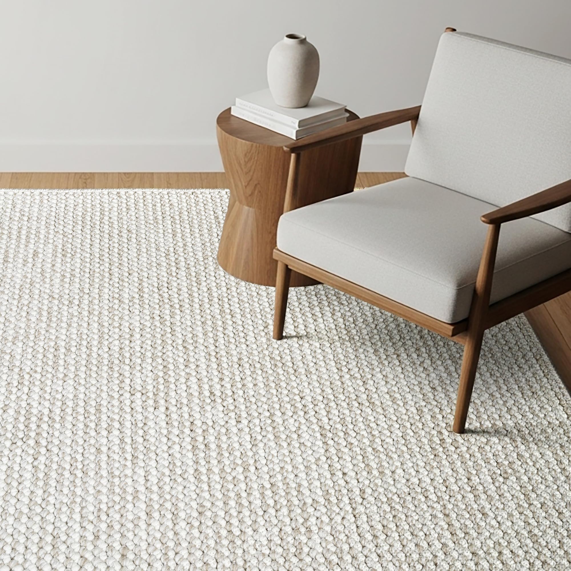 Photo 1 of Gertmenian Indoor Boho Area Rug - 8x10 Large, Durable, Non-Shedding & Stain Resistant, Ideal for High Traffic Areas in Living Room, Bedroom, Dining Room - Romi, Beige, 25860