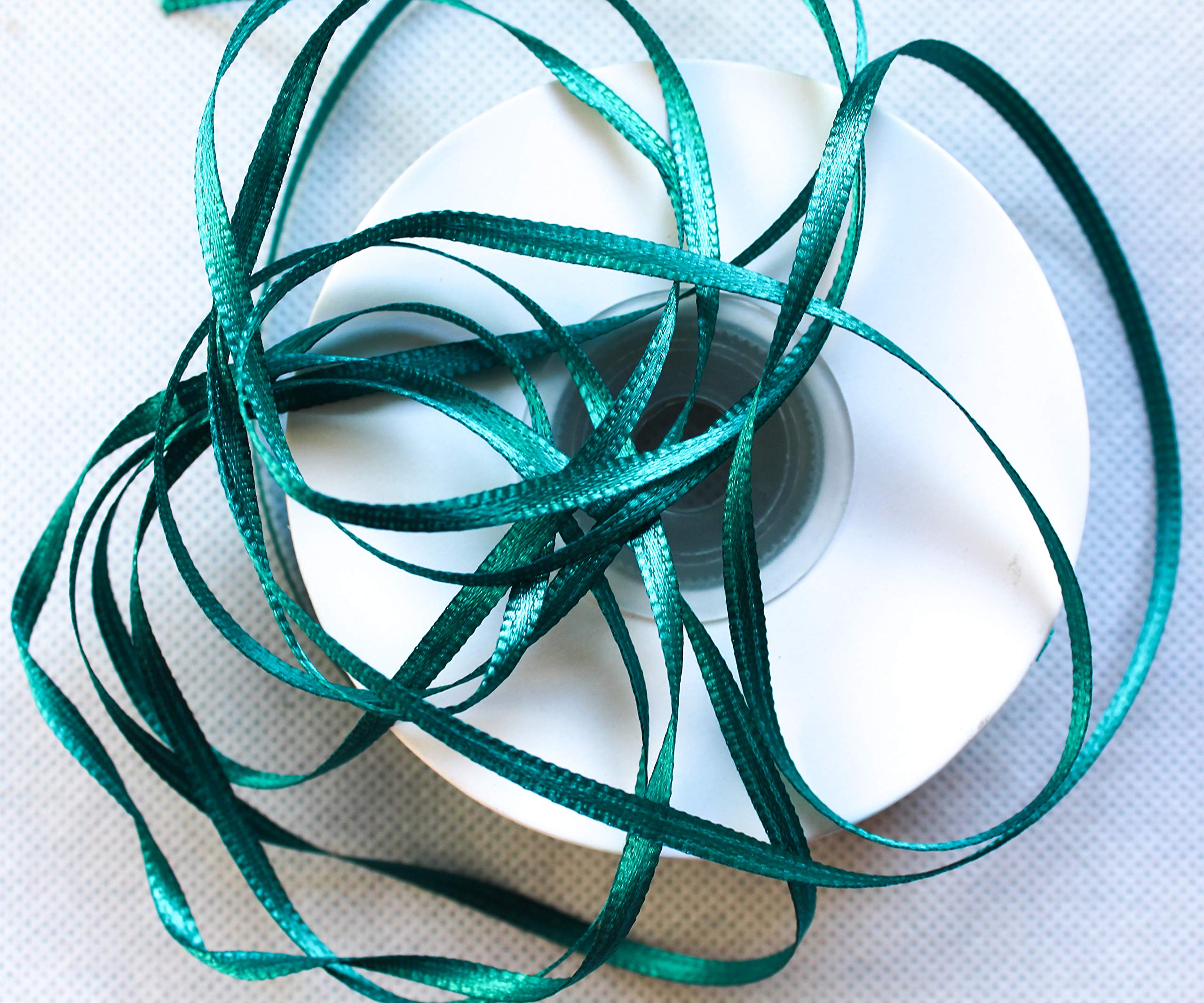 100 m Satin Ribbon 3 mm Wide