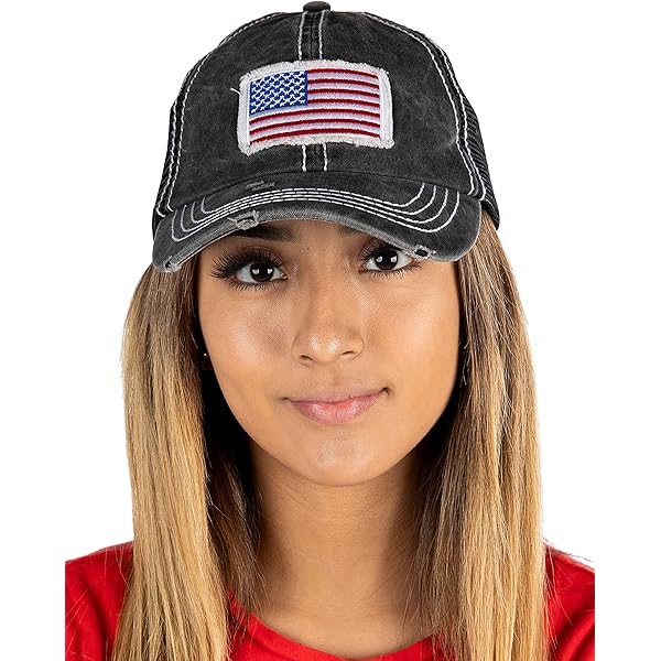 Funny Happy Camper Trucker Hat - Colorful Camping Baseball Cap Adjustable