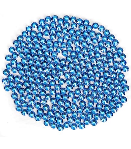Yantuo SS30 Crystal AB Flatback Rhinestones – 576 Pcs Aurora Borealis Glass Stones For Crafts