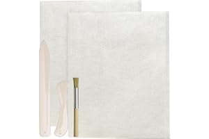 KEPYDRMTF Book Binding Cloth, 2PCS 39x55 Inches Book Cloth for Book Making Bookbinding, Cloth Book Repair Cloth Material for Repairing Binding of Old Books