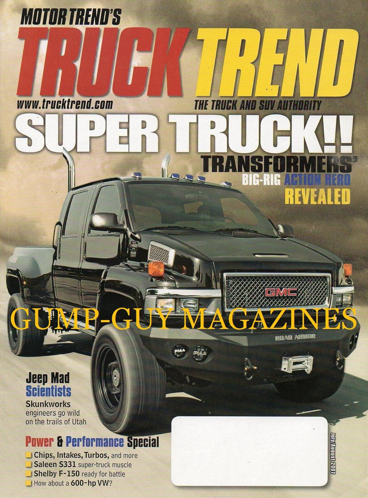 shelby pickup truck on Truck Trend July August 2007 Magazine Jeep Mad Scientists Skumkworks Engineers Go Wild On The Trails Of Utah Chips Intakes Turbos Saleen S331 Super Truck Muscle Shelby F 150 Ready For Battle Mark Williams