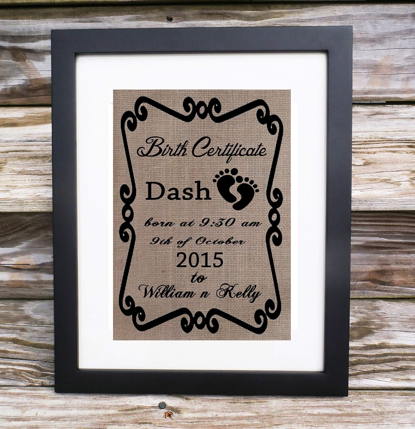 personalised baby nursery decor