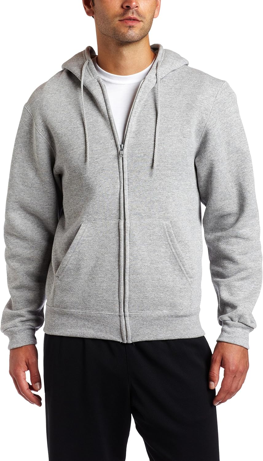 Soffe Men's Training Fleece Zip Hoodie Sweatshirt at Amazon Men’s
