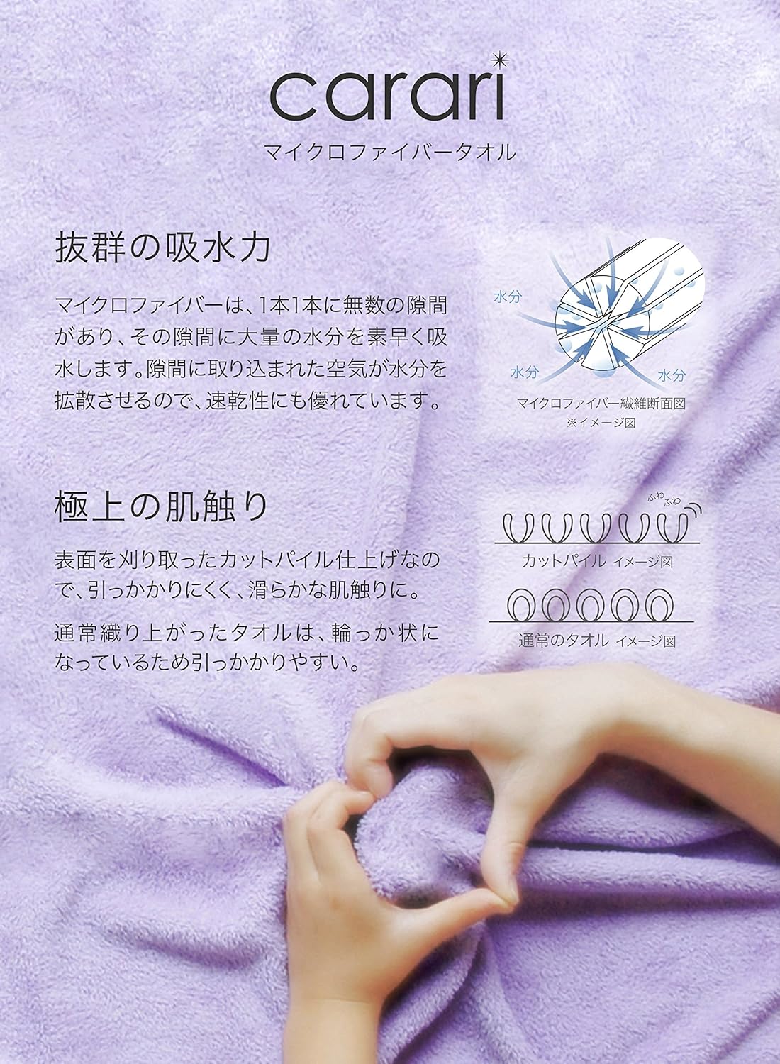 Amazon Com Cb Japan Microfiber Hair Dry Towel Karari Yellow Home Kitchen