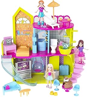 Amazon Com Polly Pocket Pollyville Grocery Store Playset Toys