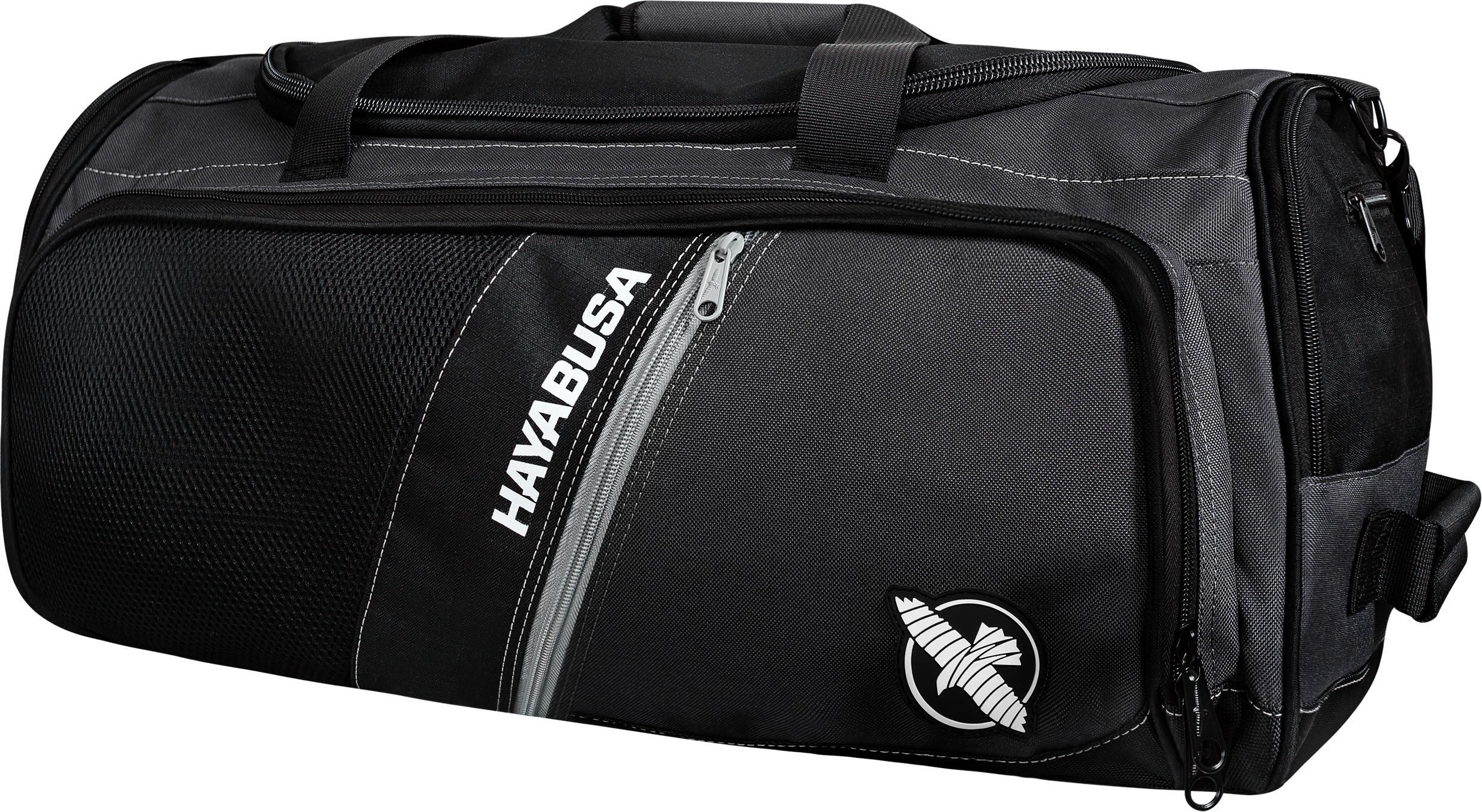 Hayabusa Ryoko Gym Travel Bag Black/Grey, Black/Grey, Einheitsgröße (Hardcode)