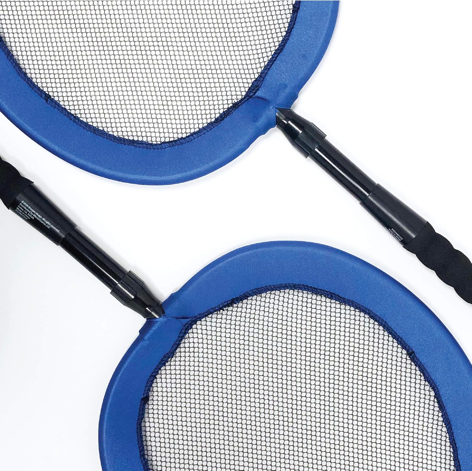 Wembley Complete Badminton Set with Two Collapsible Rackets, Jumbo LED Birdie and Standard Shuttlecock, Best Backyard and Beach Games Fun for Kids and Adults, Extra Large Bird Lights Up for Night Play : Sports & Outdoors